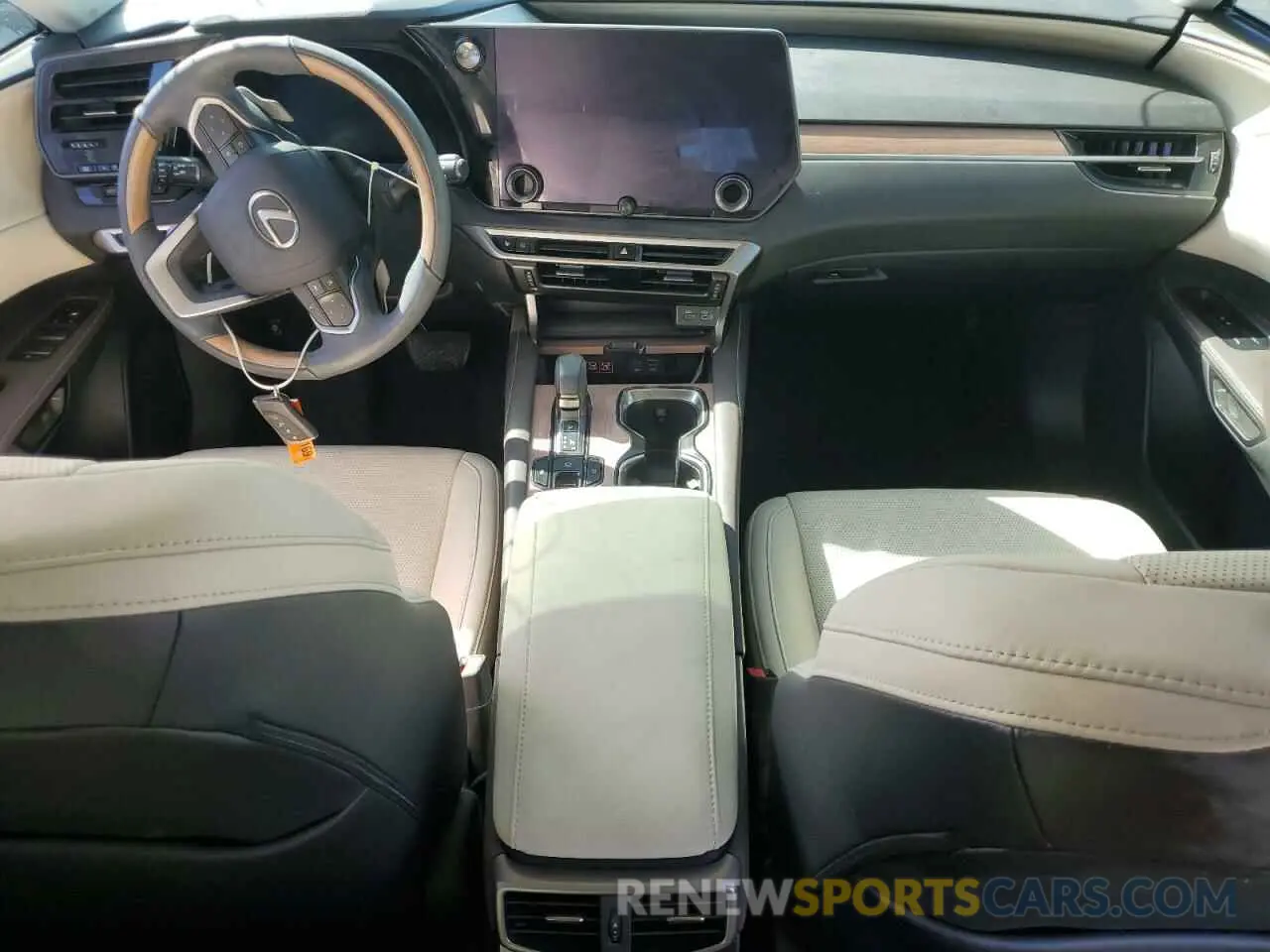 8 Фотография поврежденного автомобиля 2T2BAMBA2PC015811 LEXUS RX350 2023