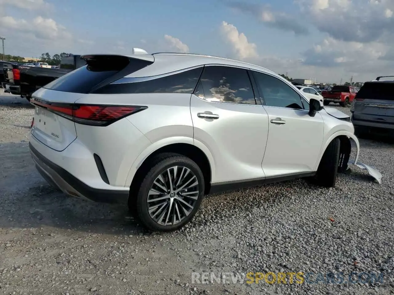 3 Фотография поврежденного автомобиля 2T2BAMBA3PC006048 LEXUS RX350 2023