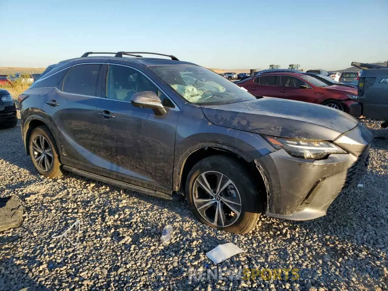4 Фотография поврежденного автомобиля 2T2BAMBA3PC014151 LEXUS RX350 2023