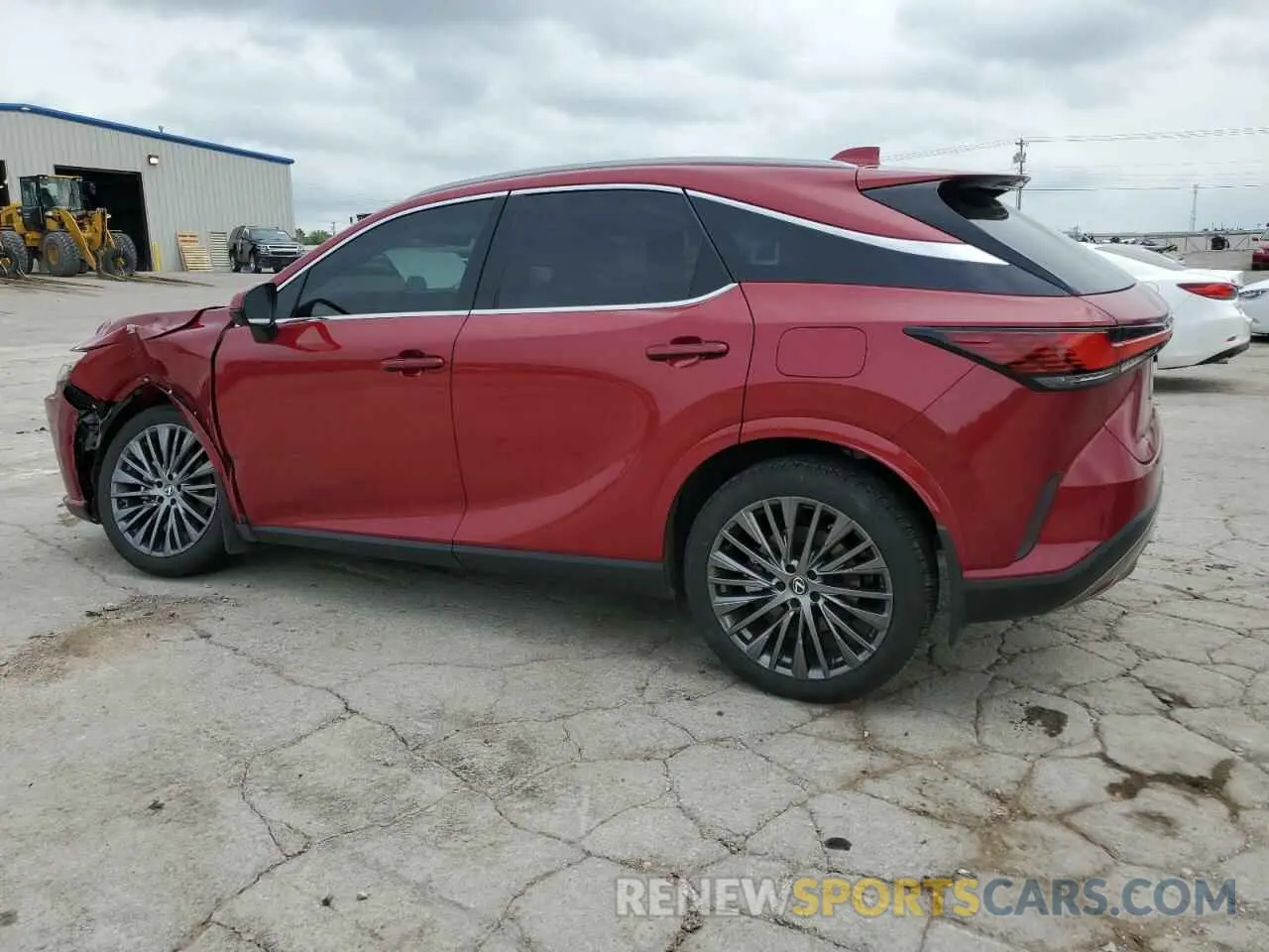 2 Фотография поврежденного автомобиля 2T2BAMBA3PC017342 LEXUS RX350 2023