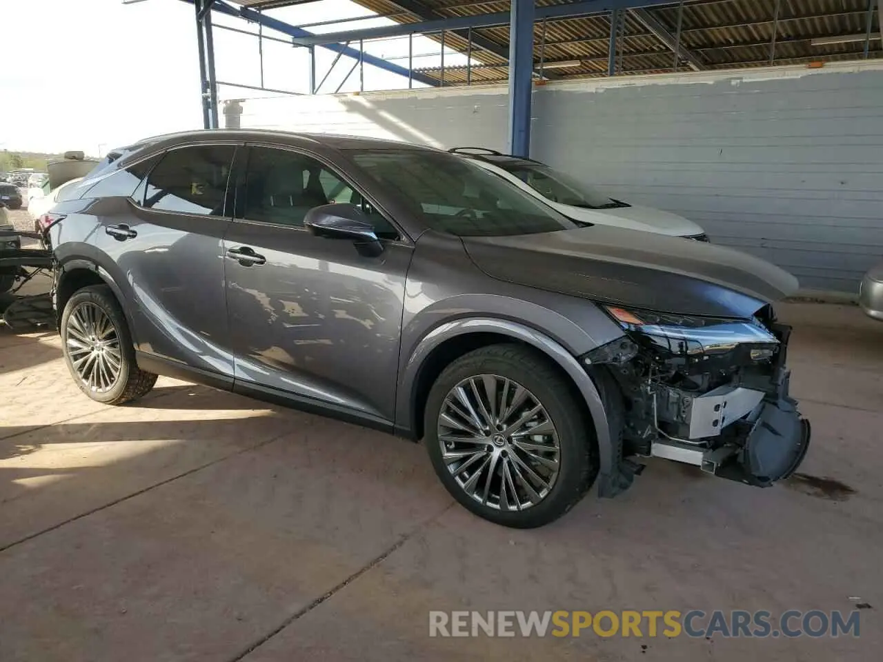 4 Фотография поврежденного автомобиля 2T2BAMBA4PC009444 LEXUS RX350 2023