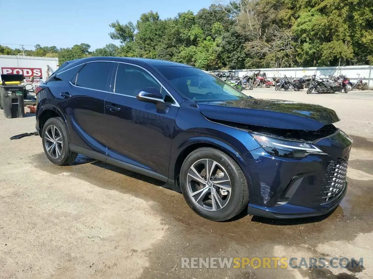 4 Фотография поврежденного автомобиля 2T2BAMBA5PC002843 LEXUS RX350 2023