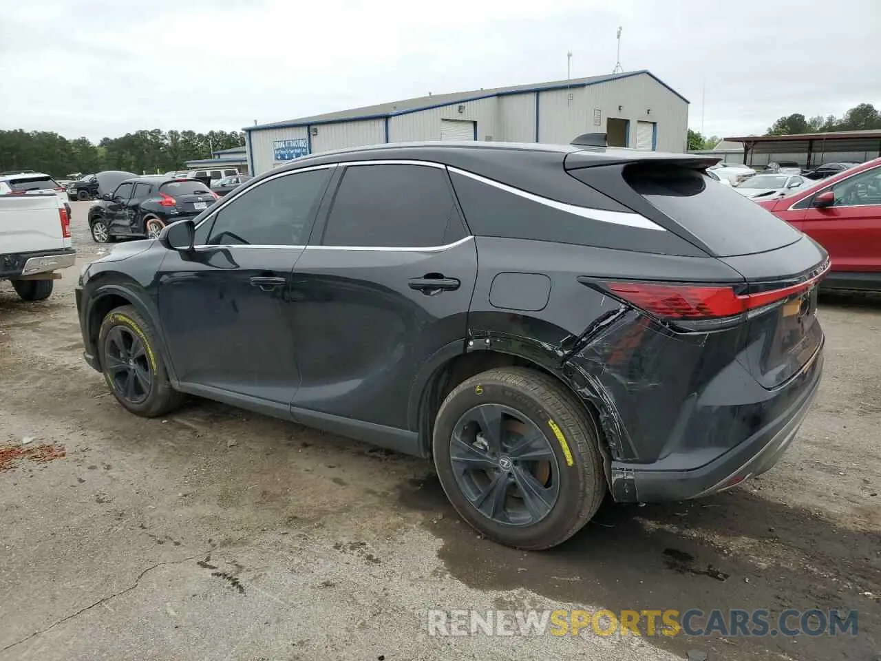 2 Photograph of a damaged car 2T2BAMBA5PC013860 LEXUS RX350 2023