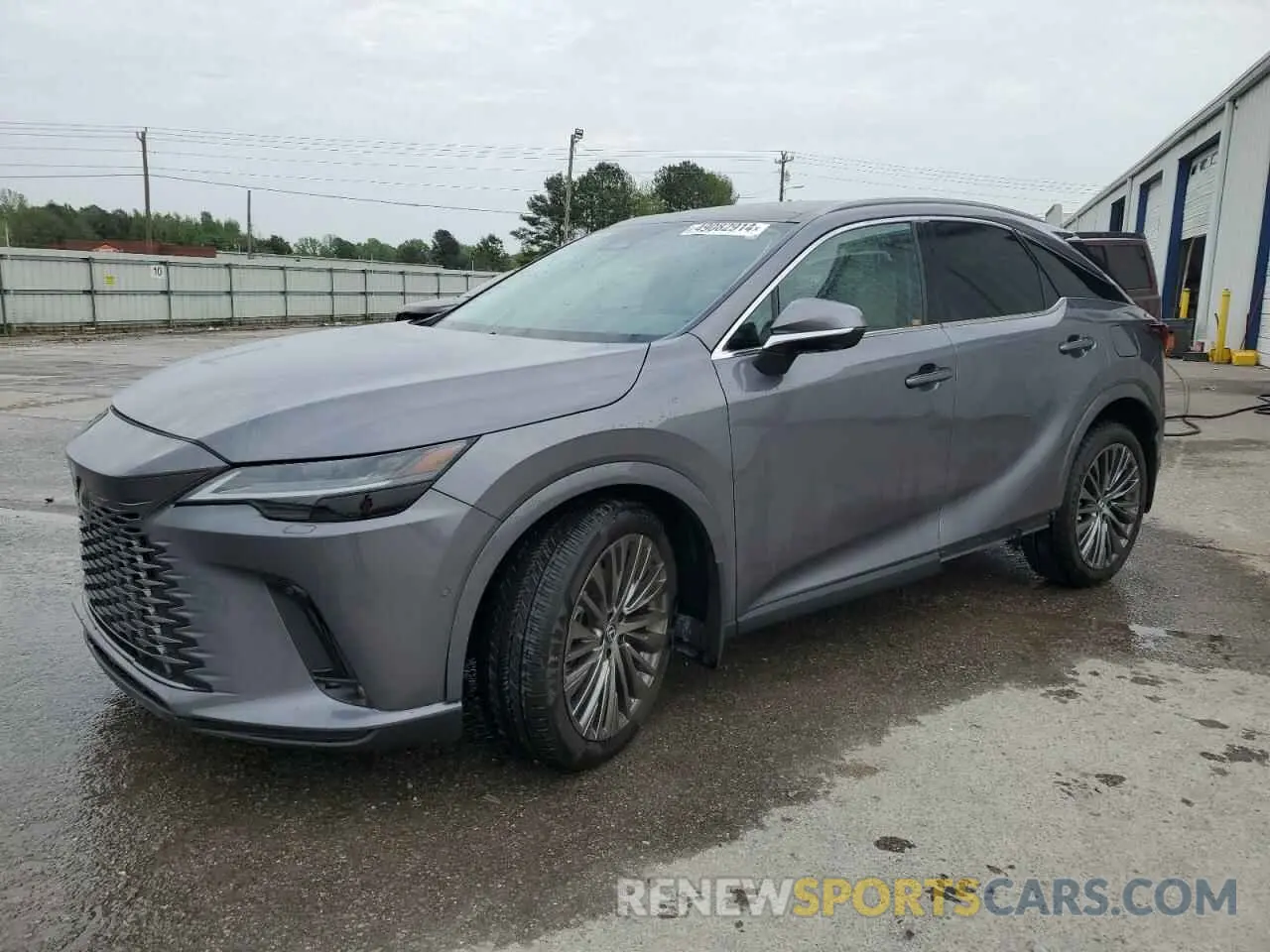 1 Photograph of a damaged car 2T2BAMBA5PC015446 LEXUS RX350 2023