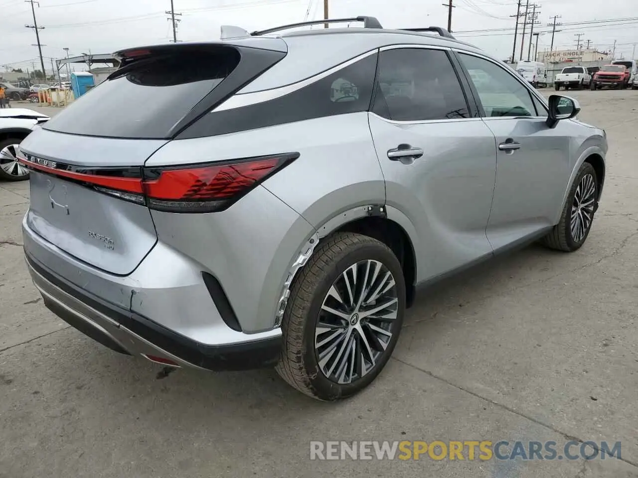 3 Фотография поврежденного автомобиля 2T2BAMBA6PC021384 LEXUS RX350 2023