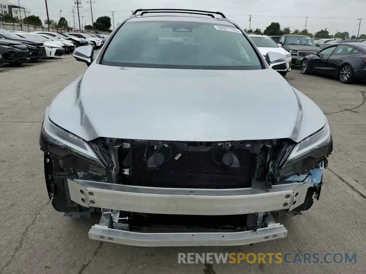 5 Фотография поврежденного автомобиля 2T2BAMBA6PC021384 LEXUS RX350 2023