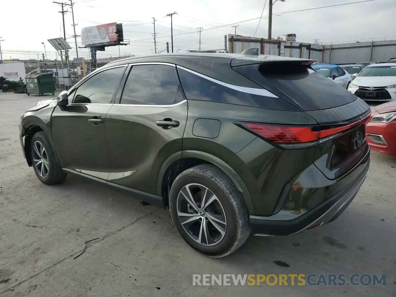 2 Фотография поврежденного автомобиля 2T2BAMBA7PC009681 LEXUS RX350 2023