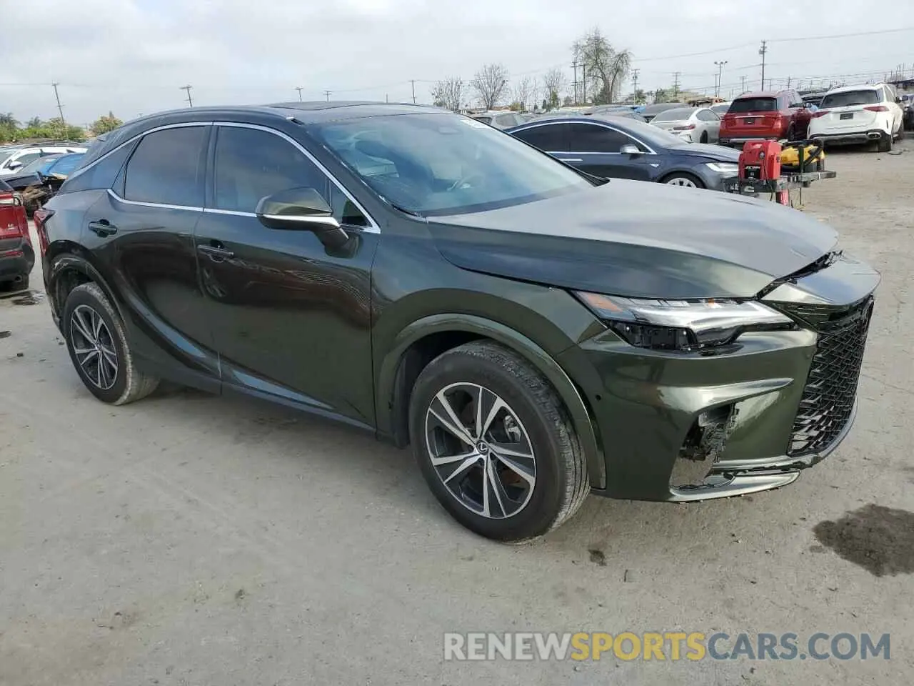 4 Фотография поврежденного автомобиля 2T2BAMBA7PC009681 LEXUS RX350 2023