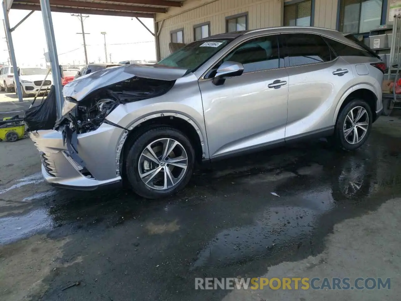 1 Photograph of a damaged car 2T2BAMBA7PC010636 LEXUS RX350 2023