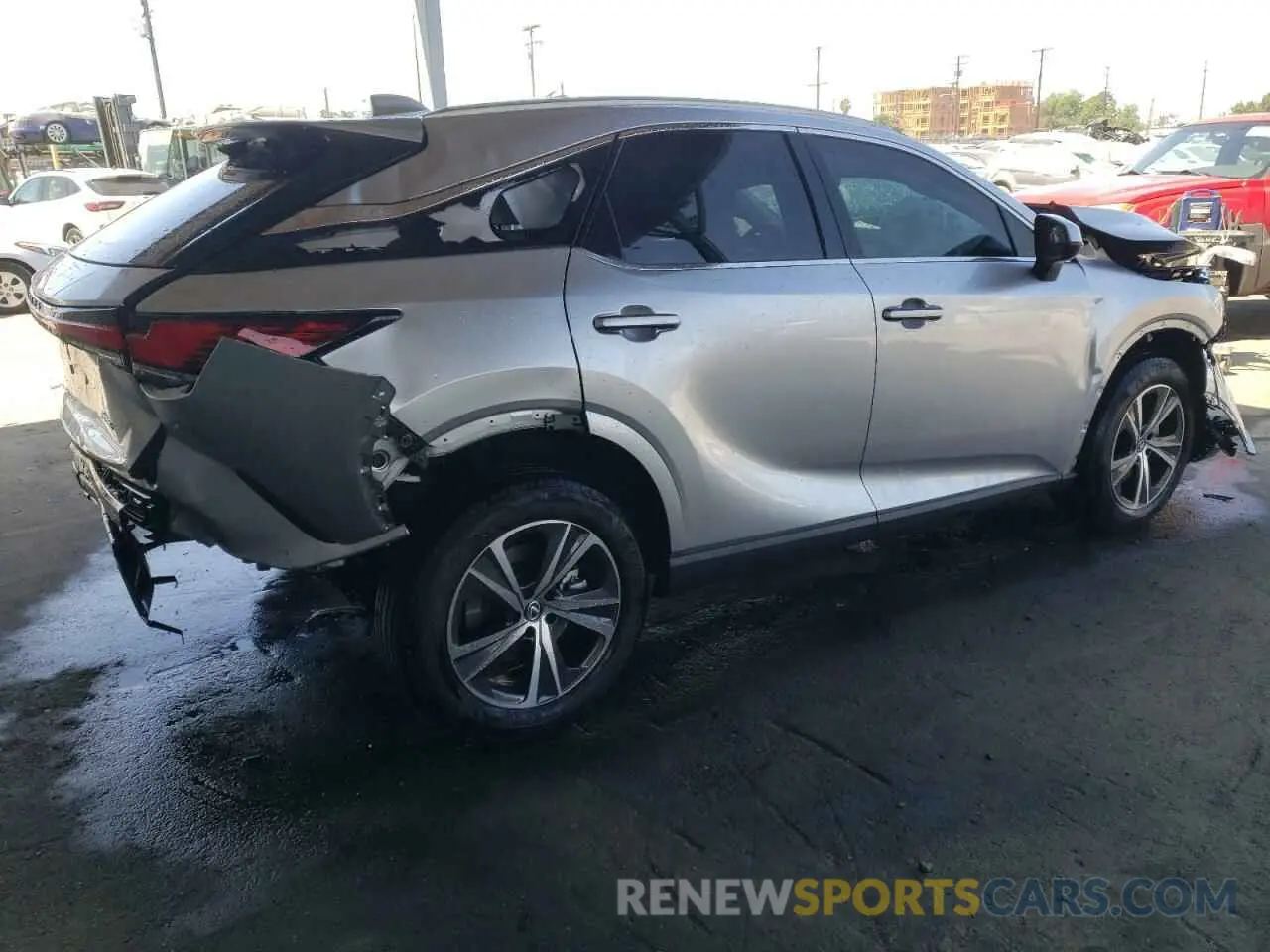 3 Photograph of a damaged car 2T2BAMBA7PC010636 LEXUS RX350 2023