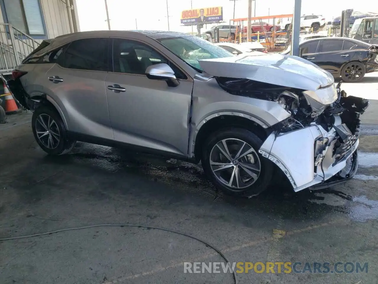 4 Photograph of a damaged car 2T2BAMBA7PC010636 LEXUS RX350 2023