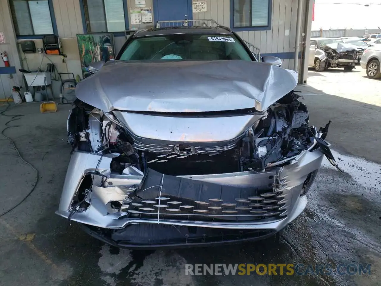 5 Photograph of a damaged car 2T2BAMBA7PC010636 LEXUS RX350 2023