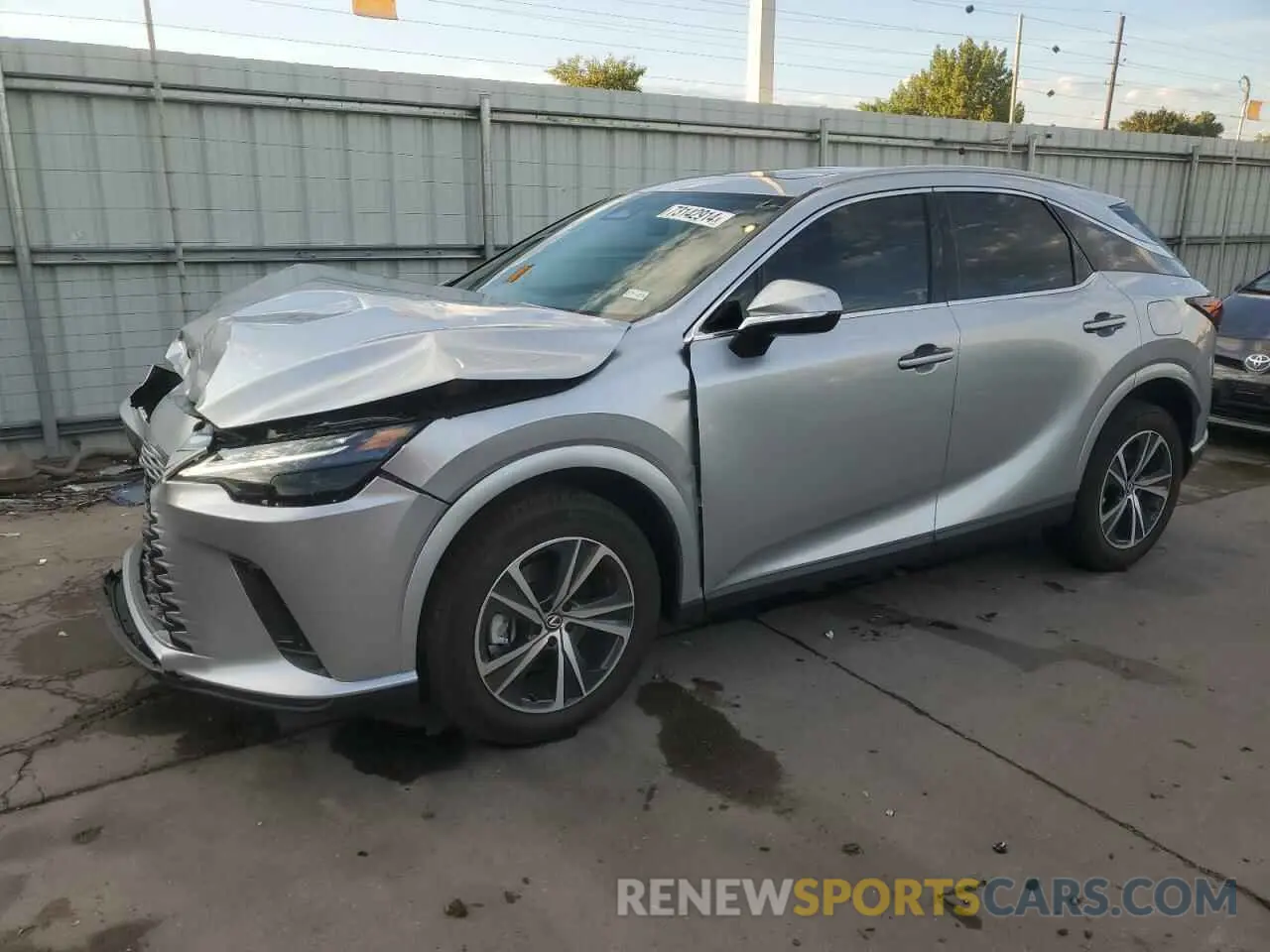 1 Фотография поврежденного автомобиля 2T2BAMBA7PC019269 LEXUS RX350 2023