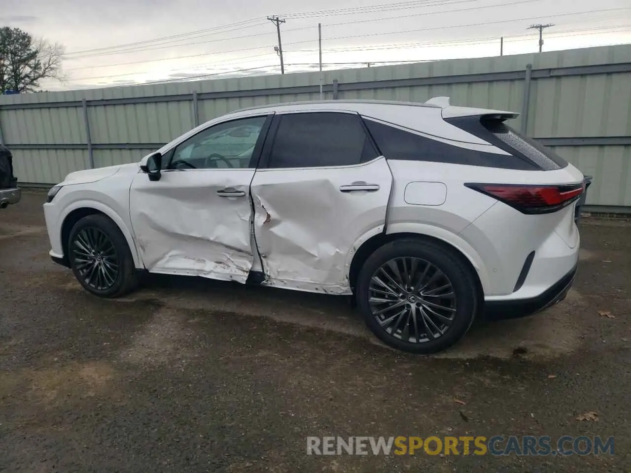 2 Фотография поврежденного автомобиля 2T2BAMBA8PC016445 LEXUS RX350 2023