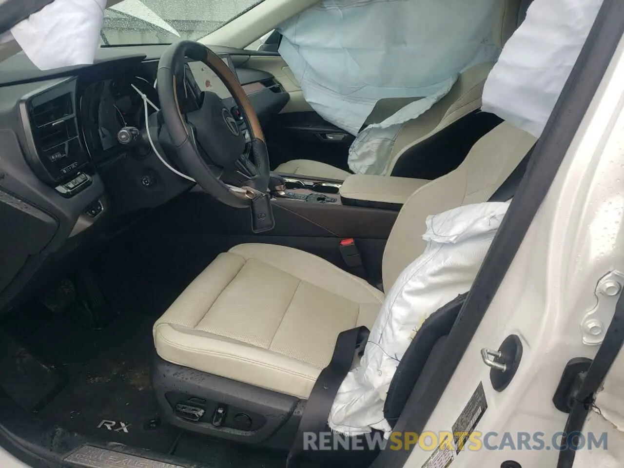 7 Фотография поврежденного автомобиля 2T2BAMBA8PC016445 LEXUS RX350 2023