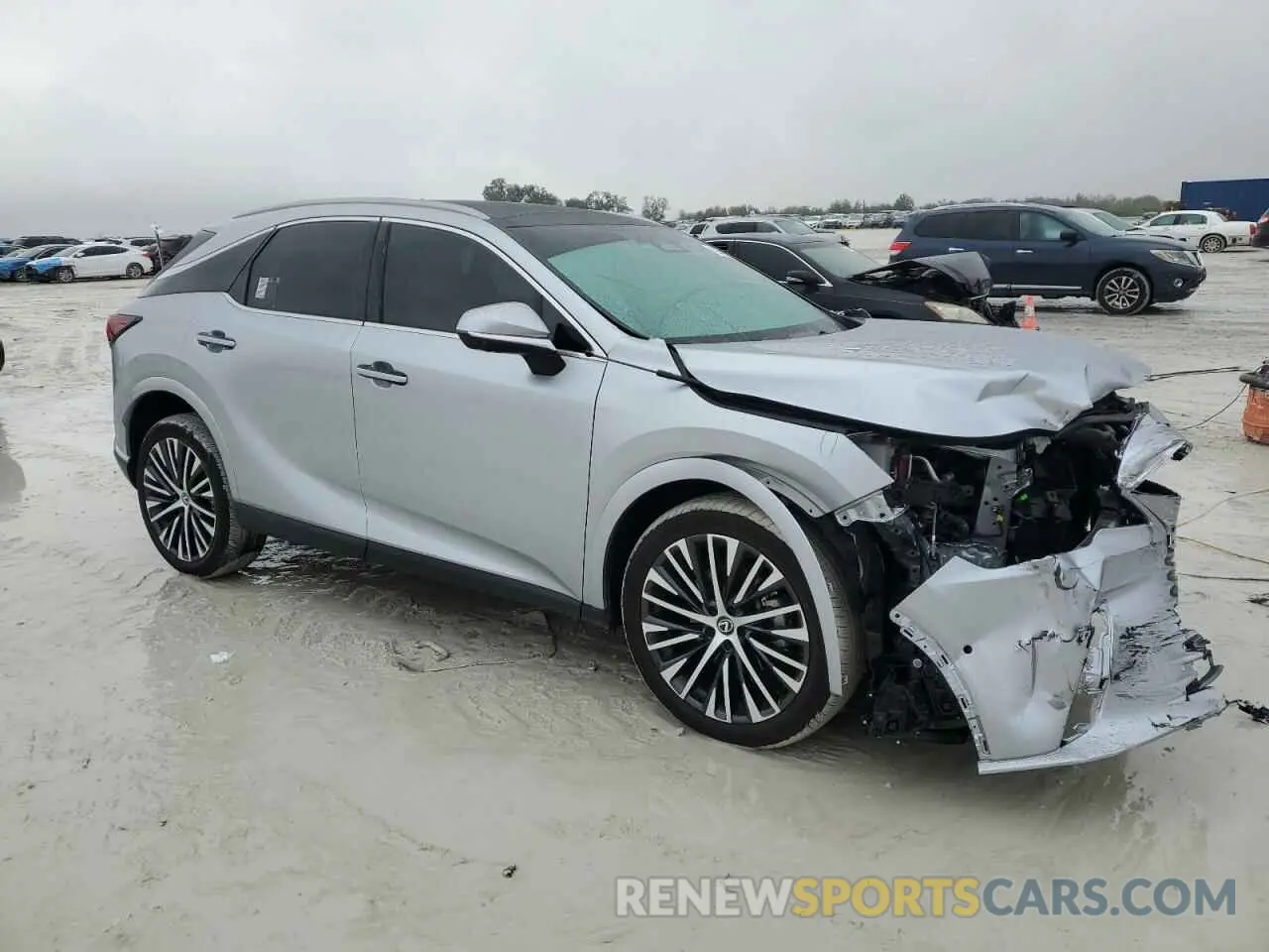 4 Photograph of a damaged car 2T2BAMBA9PC021623 LEXUS RX350 2023