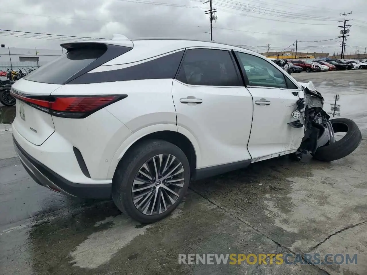 3 Фотография поврежденного автомобиля 2T2BAMBAXPC014521 LEXUS RX350 2023