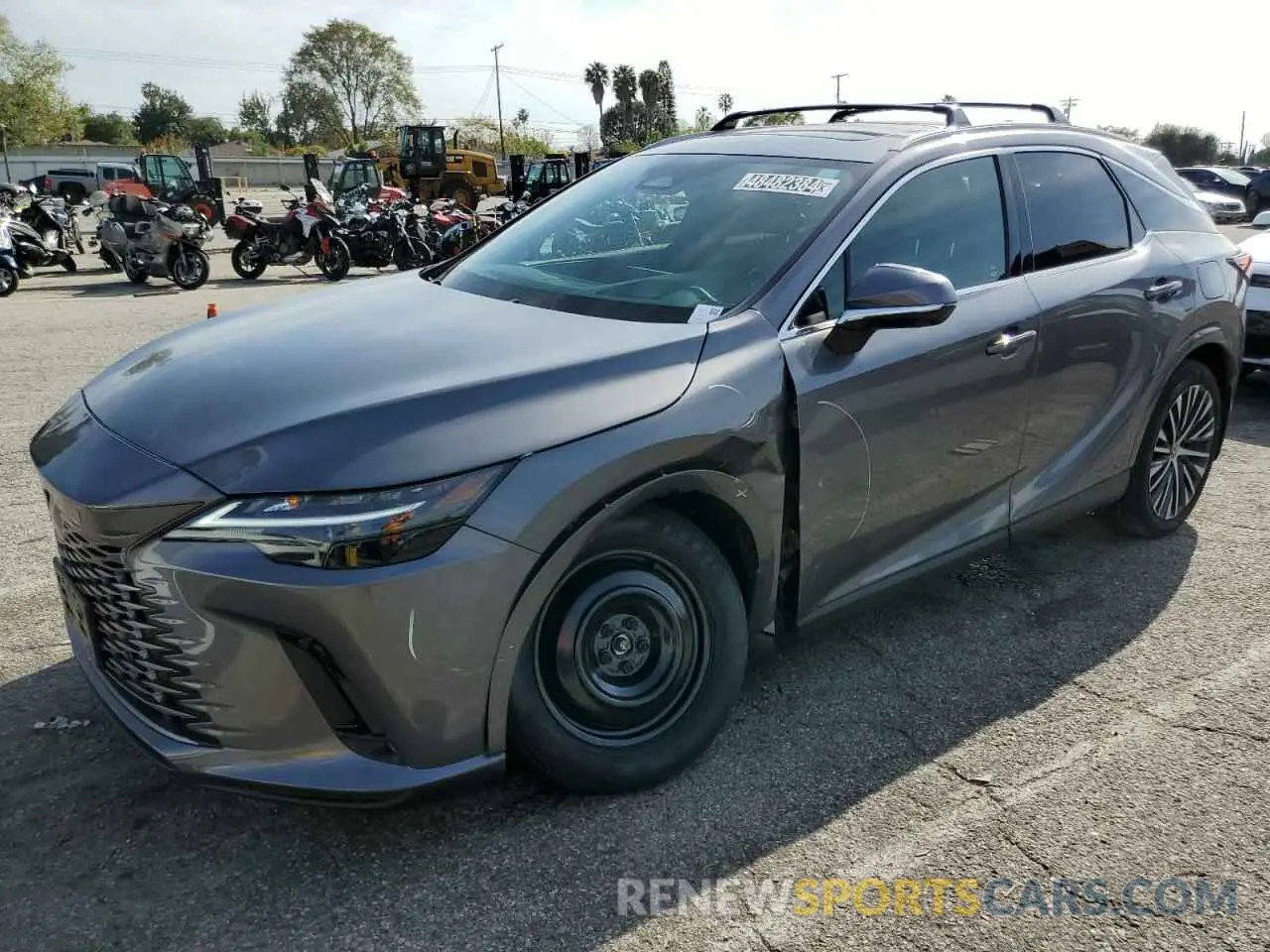 1 Photograph of a damaged car 2T2BAMBAXPC018813 LEXUS RX350 2023