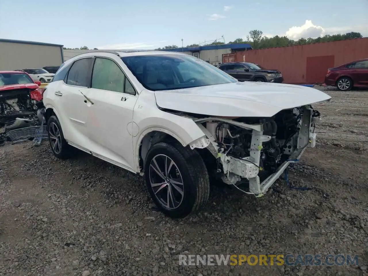 4 Photograph of a damaged car 2T2BAMCA0PC035344 LEXUS RX350 2023
