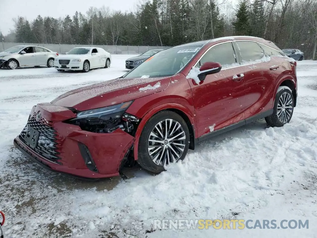 1 Photograph of a damaged car 2T2BAMCA1PC034705 LEXUS RX350 2023