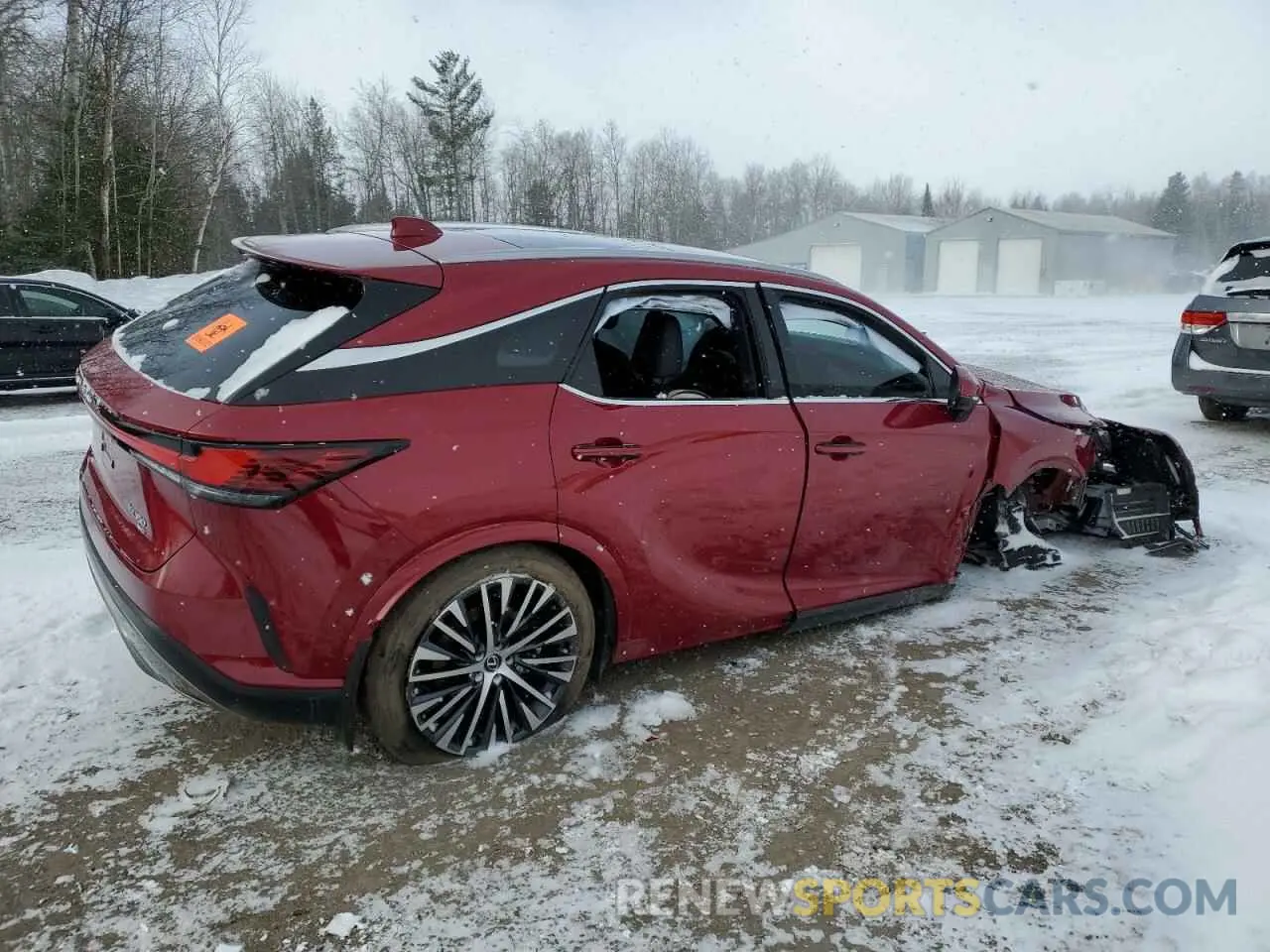 3 Photograph of a damaged car 2T2BAMCA1PC034705 LEXUS RX350 2023