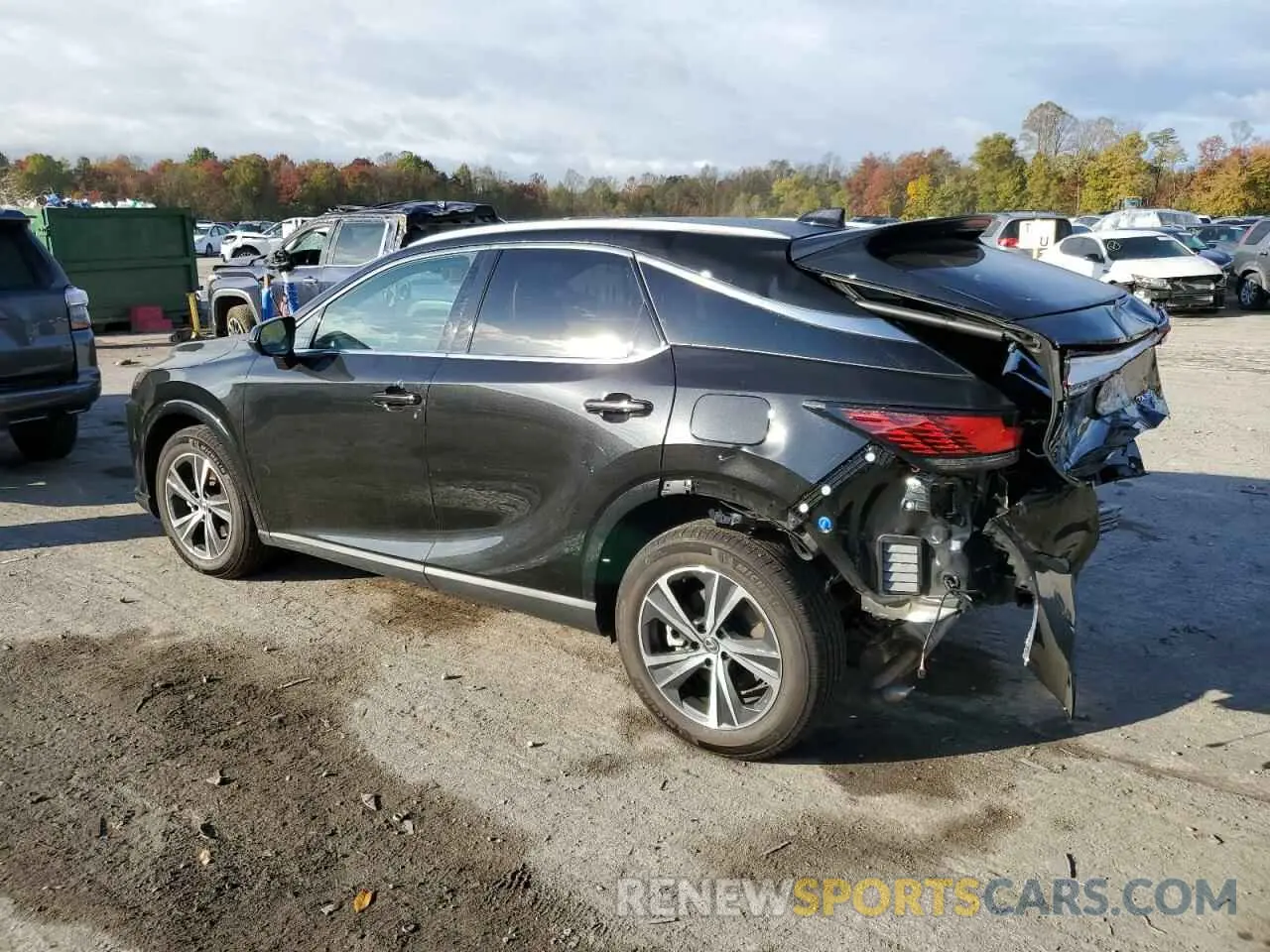 2 Photograph of a damaged car 2T2BAMCA2PC013409 LEXUS RX350 2023