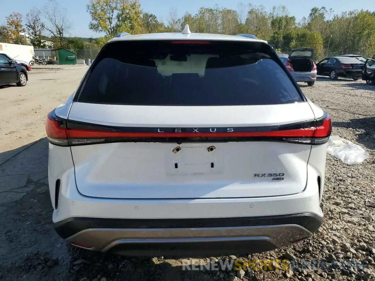6 Фотография поврежденного автомобиля 2T2BAMCA3PC022040 LEXUS RX350 2023