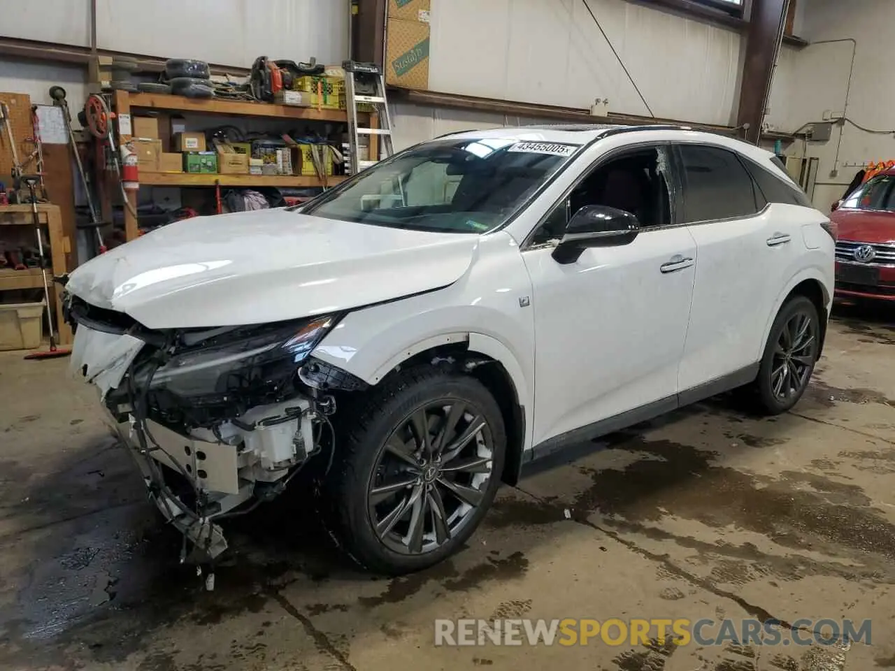 1 Photograph of a damaged car 2T2BAMCA4PC015100 LEXUS RX350 2023