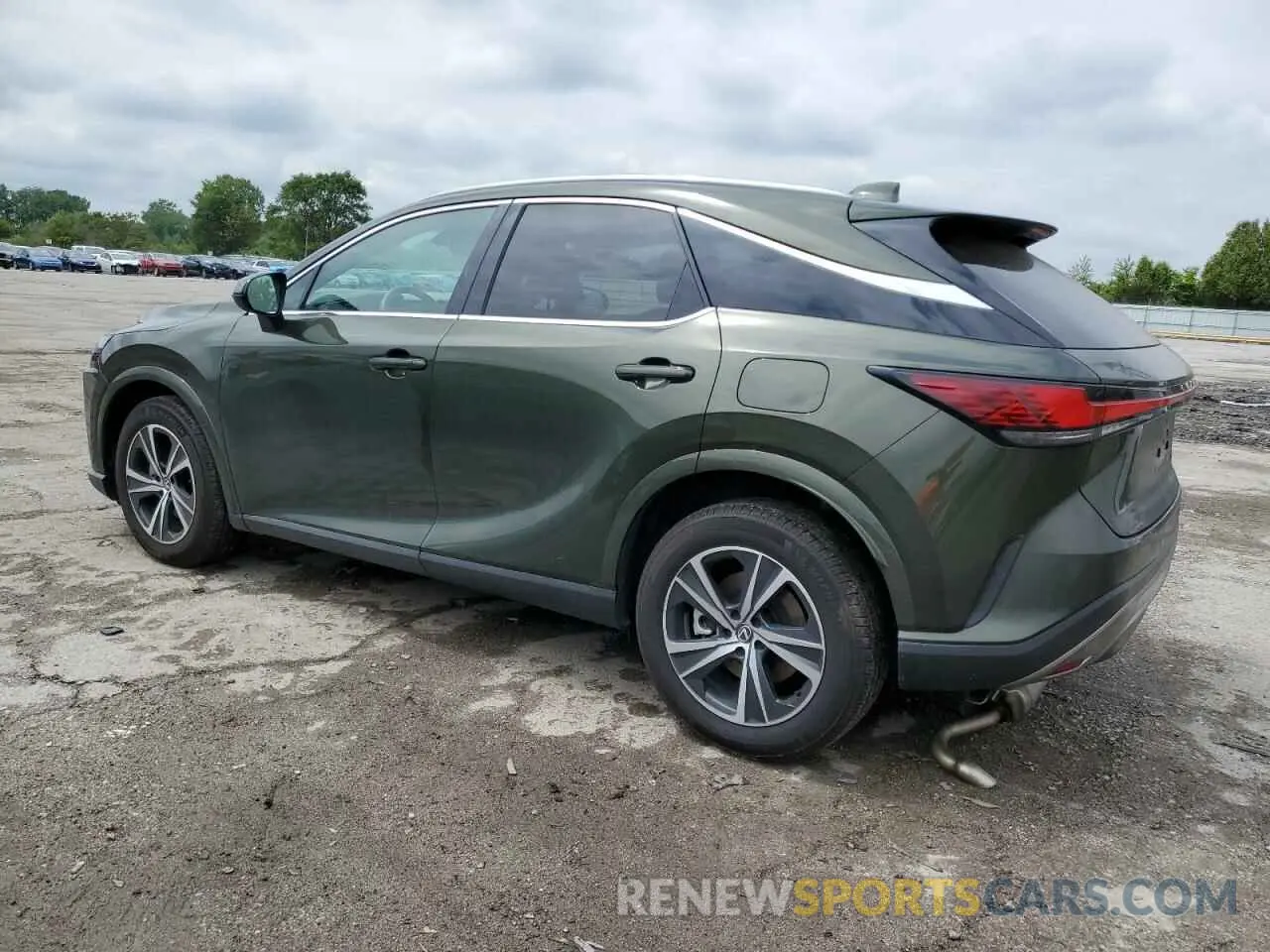 2 Фотография поврежденного автомобиля 2T2BAMCA4PC034987 LEXUS RX350 2023