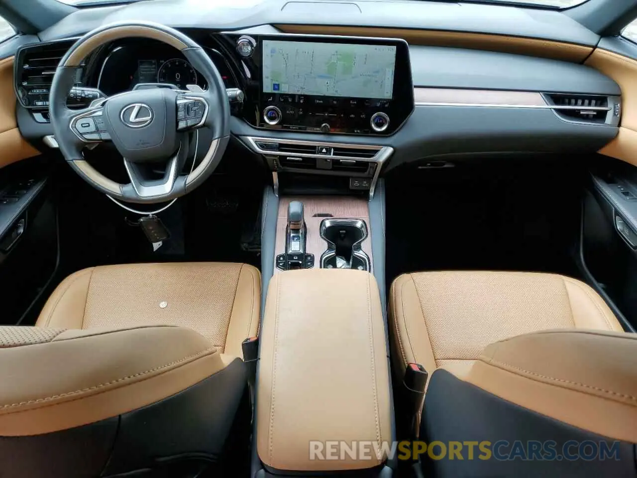 8 Фотография поврежденного автомобиля 2T2BAMCA4PC034987 LEXUS RX350 2023