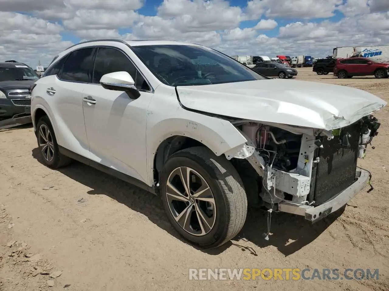 4 Фотография поврежденного автомобиля 2T2BAMCA6PC027023 LEXUS RX350 2023