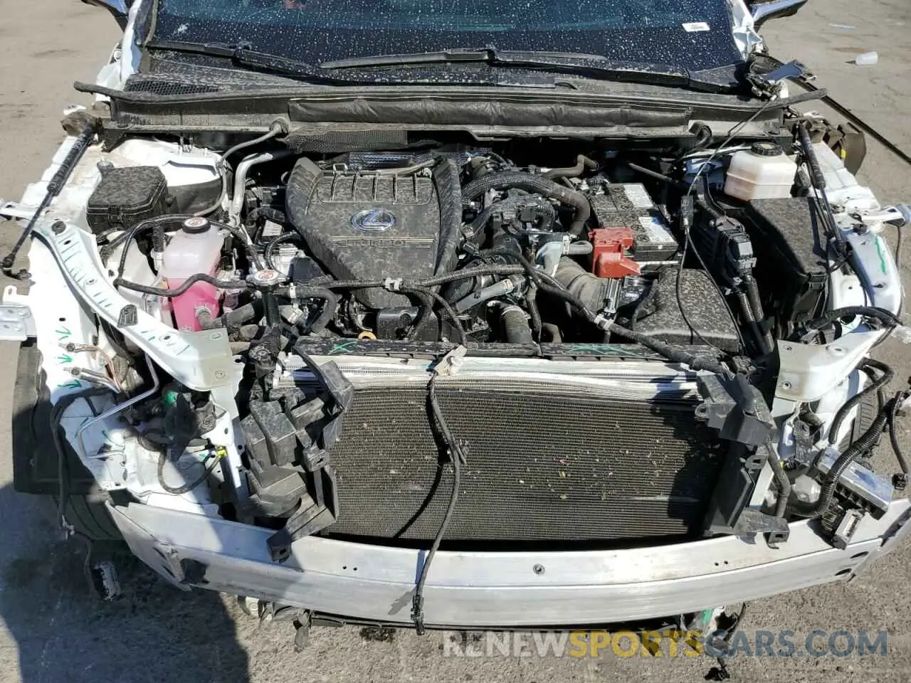 11 Фотография поврежденного автомобиля 2T2BAMCA6PC027264 LEXUS RX350 2023
