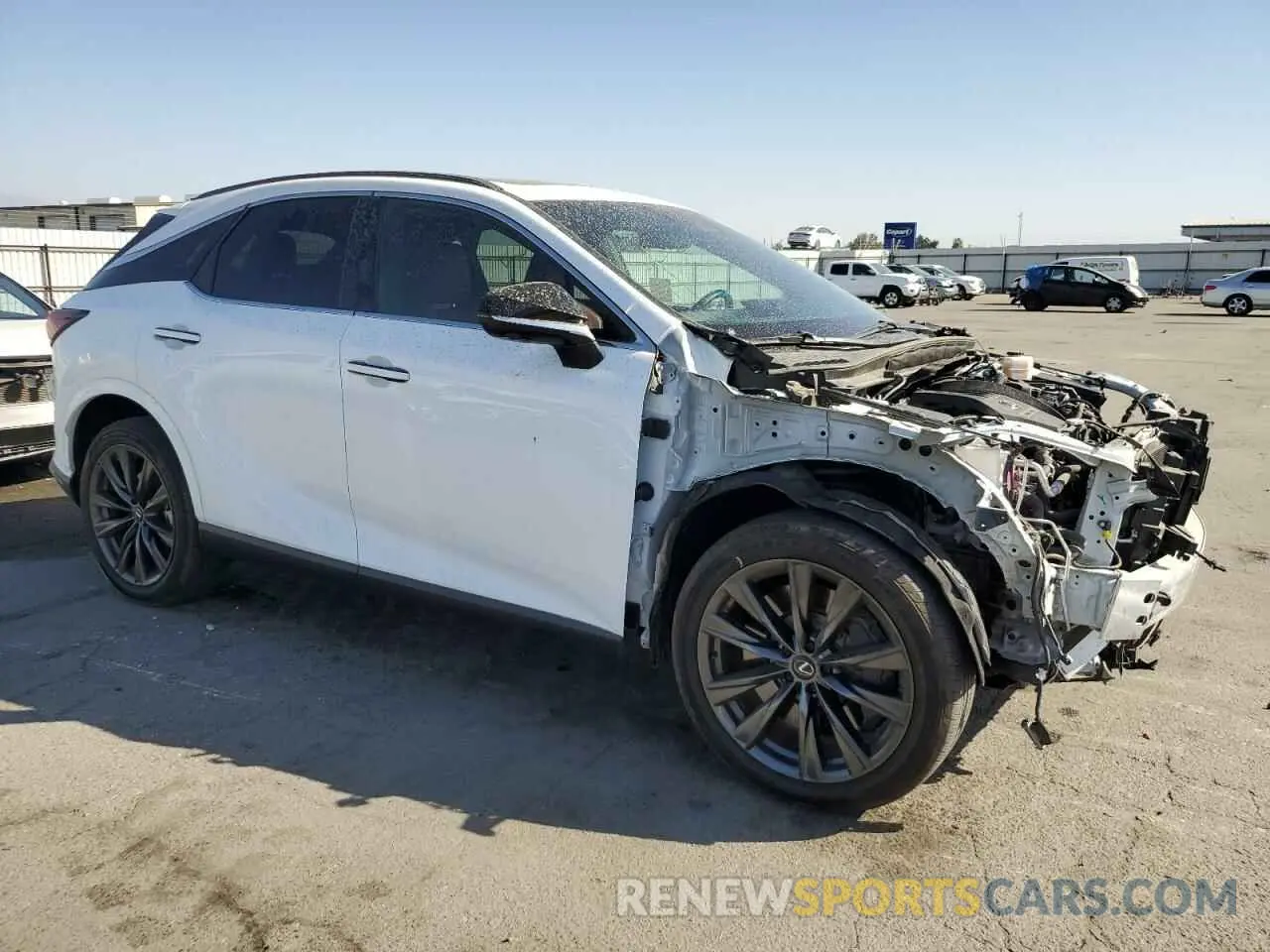 4 Фотография поврежденного автомобиля 2T2BAMCA6PC027264 LEXUS RX350 2023
