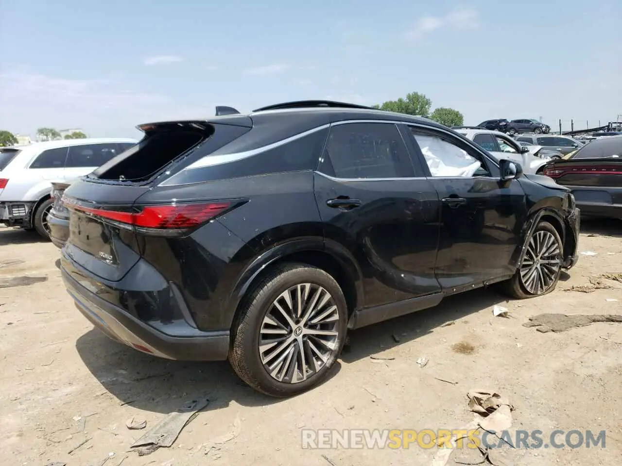3 Photograph of a damaged car 2T2BAMCA6PC029564 LEXUS RX350 2023