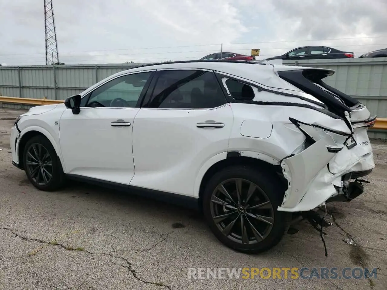 2 Фотография поврежденного автомобиля 2T2BAMCA6PC032917 LEXUS RX350 2023