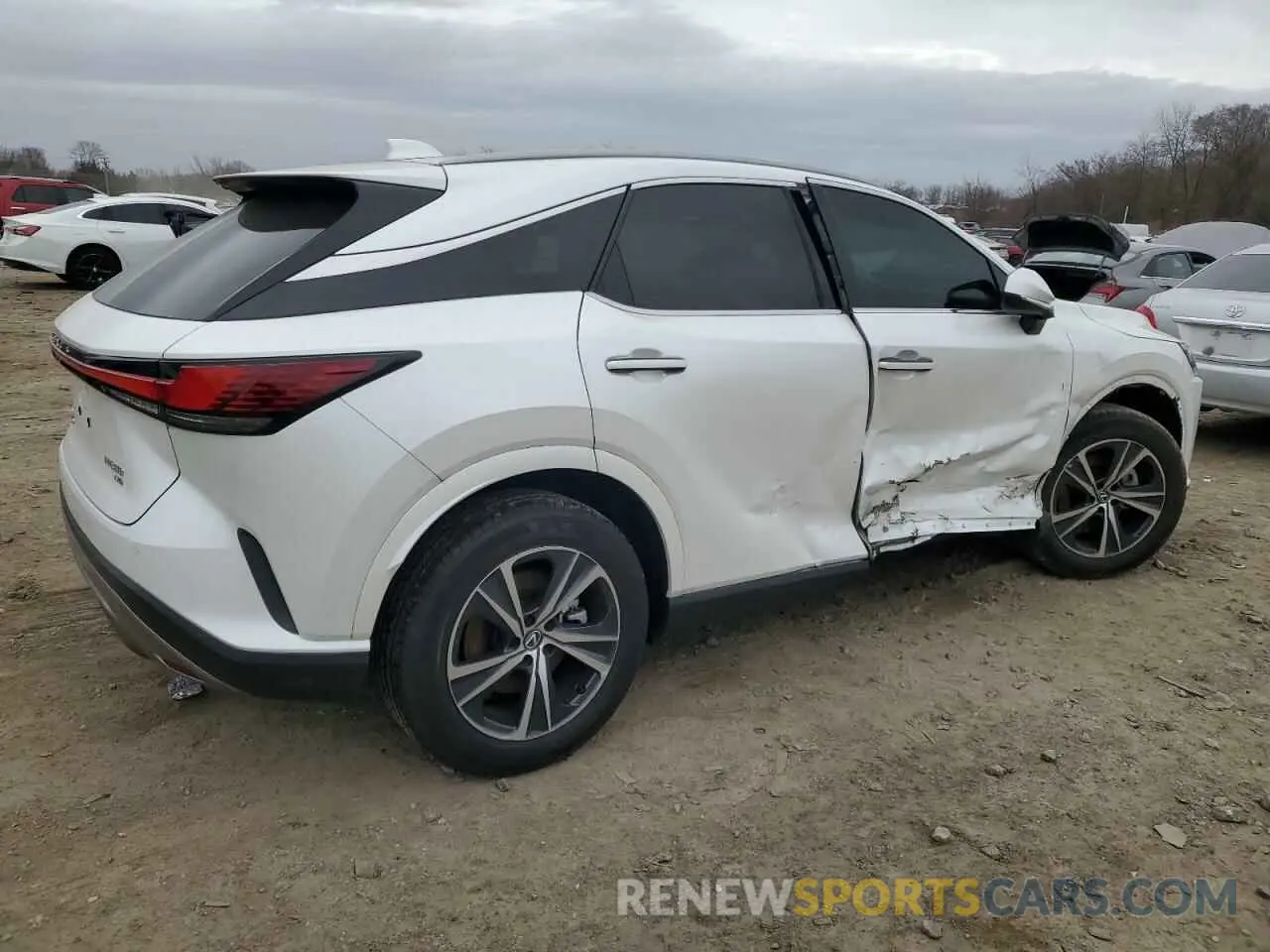 3 Фотография поврежденного автомобиля 2T2BAMCA7PC029184 LEXUS RX350 2023