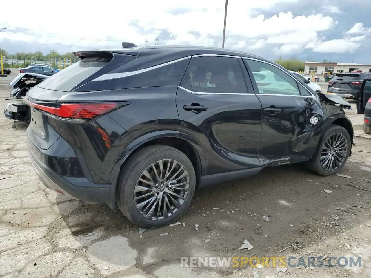 3 Фотография поврежденного автомобиля 2T2BAMCA9PC035827 LEXUS RX350 2023