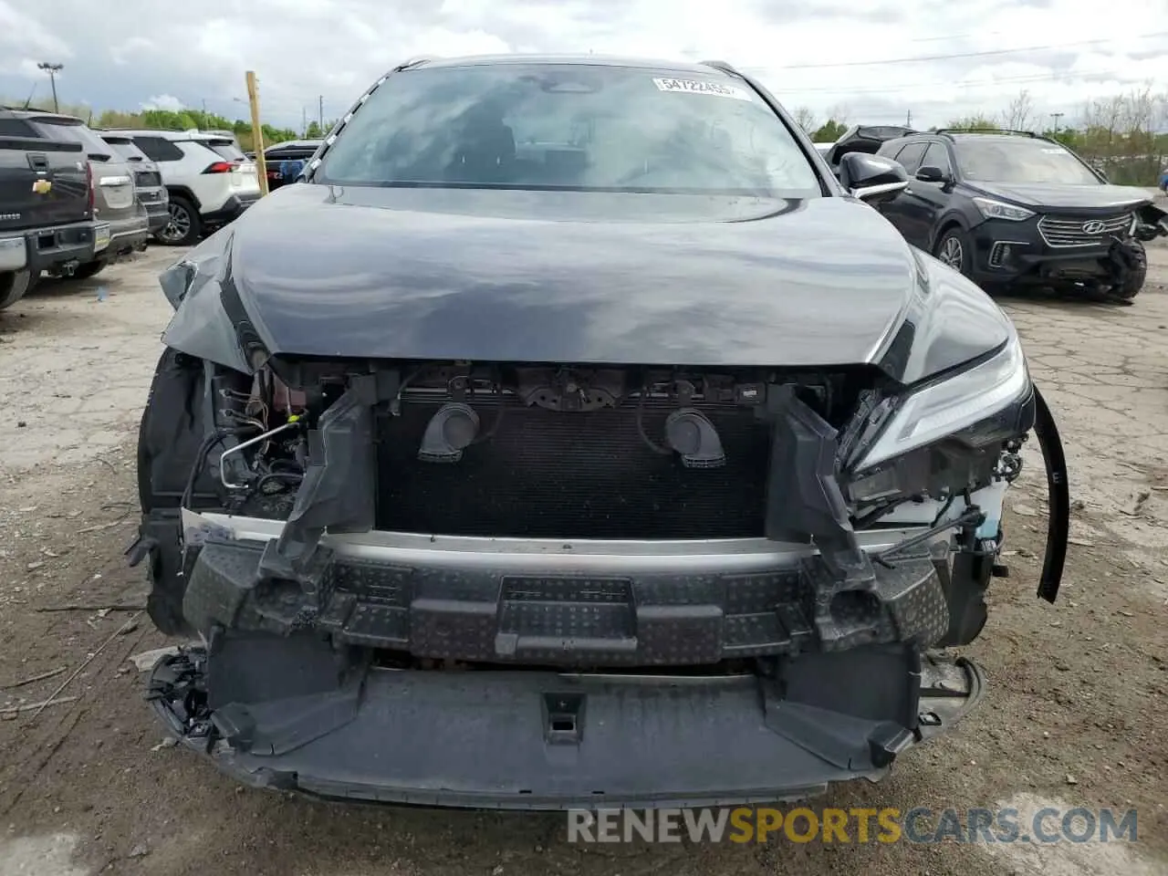 5 Фотография поврежденного автомобиля 2T2BAMCA9PC035827 LEXUS RX350 2023