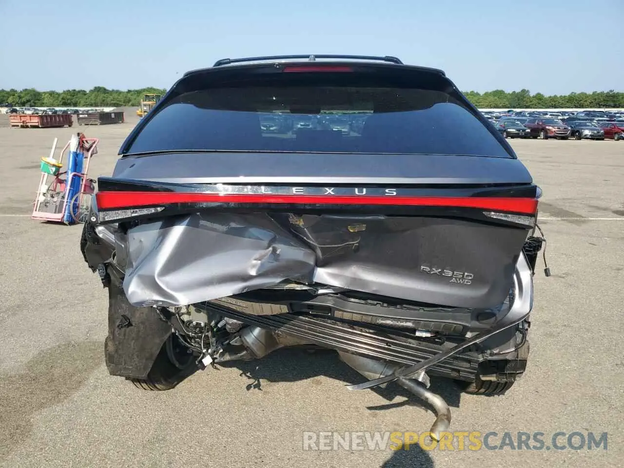 6 Photograph of a damaged car 2T2BAMCAXPC022780 LEXUS RX350 2023
