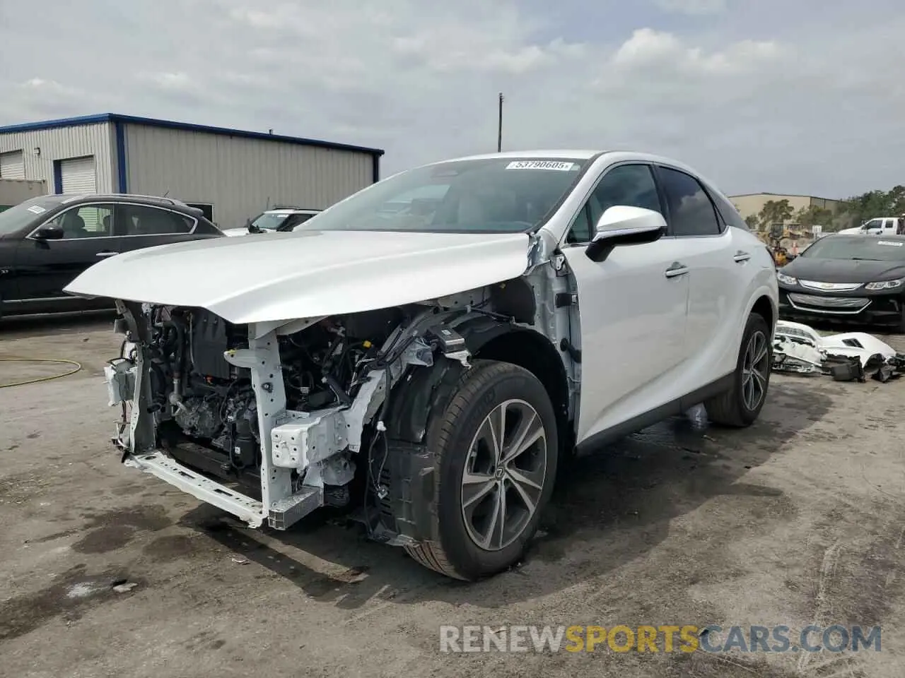 1 Photograph of a damaged car 2T2BAMBA0RC046266 LEXUS RX350 2024