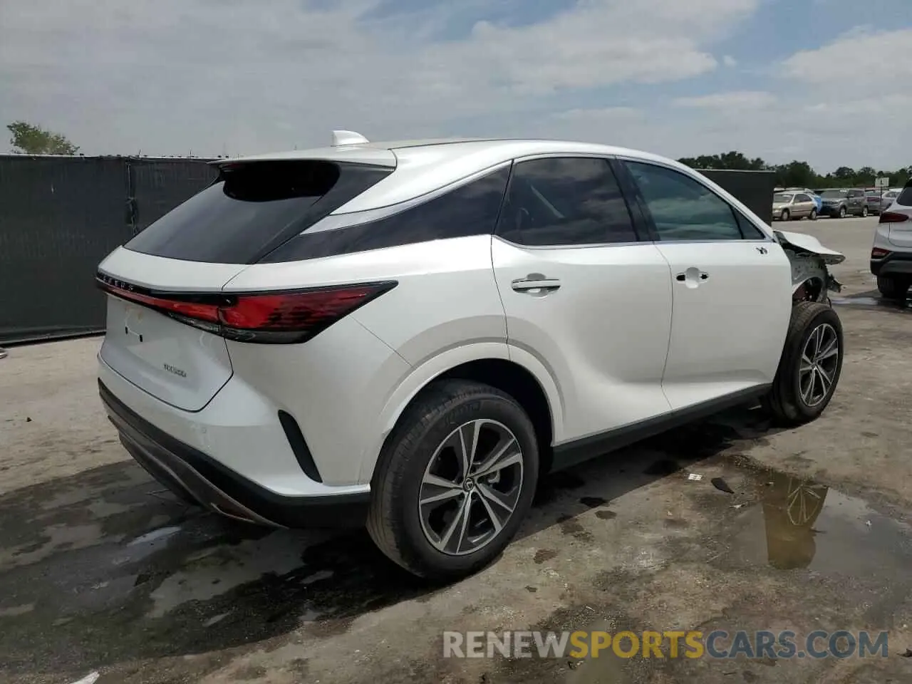 3 Photograph of a damaged car 2T2BAMBA0RC046266 LEXUS RX350 2024