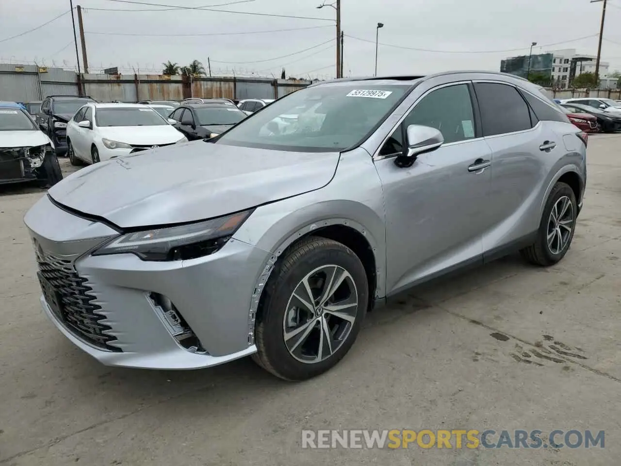 1 Фотография поврежденного автомобиля 2T2BAMBA0RC049779 LEXUS RX350 2024