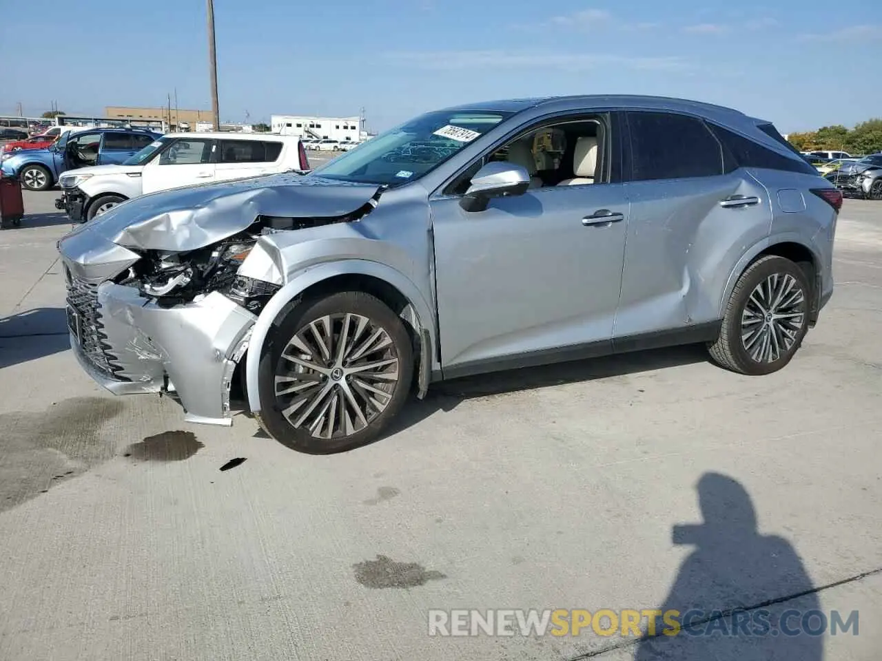 1 Photograph of a damaged car 2T2BAMBA2RC038010 LEXUS RX350 2024