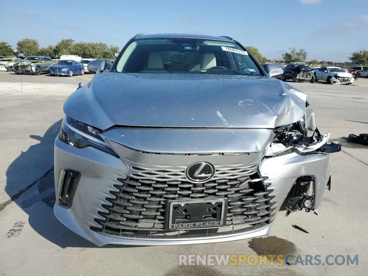 5 Photograph of a damaged car 2T2BAMBA2RC038010 LEXUS RX350 2024
