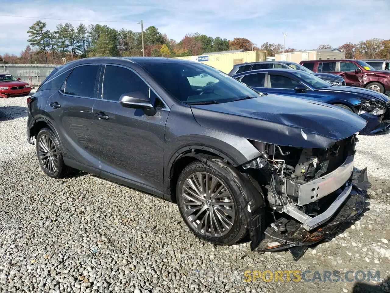 4 Фотография поврежденного автомобиля 2T2BAMBA3RC028182 LEXUS RX350 2024
