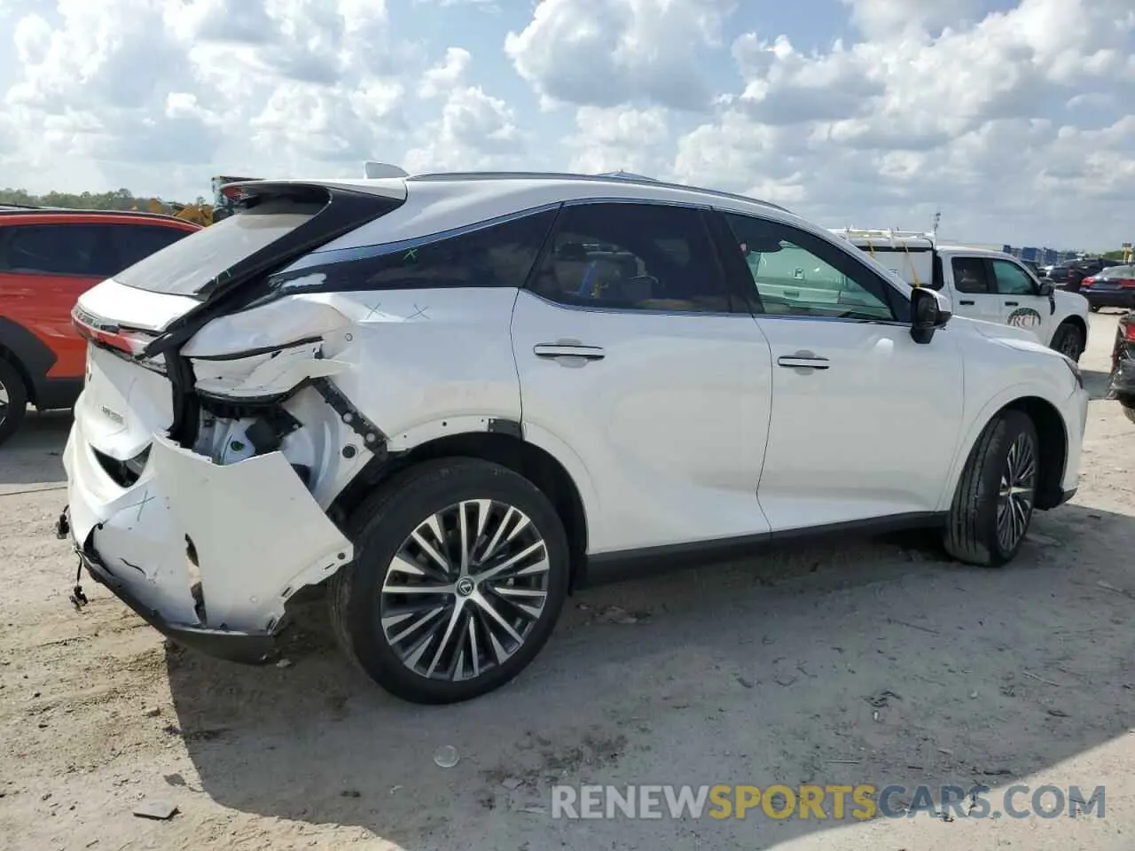 3 Photograph of a damaged car 2T2BAMBA3RC031454 LEXUS RX350 2024