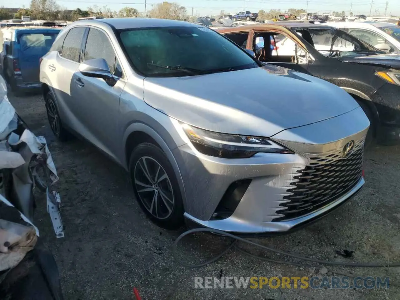 4 Фотография поврежденного автомобиля 2T2BAMBA3RC034483 LEXUS RX350 2024