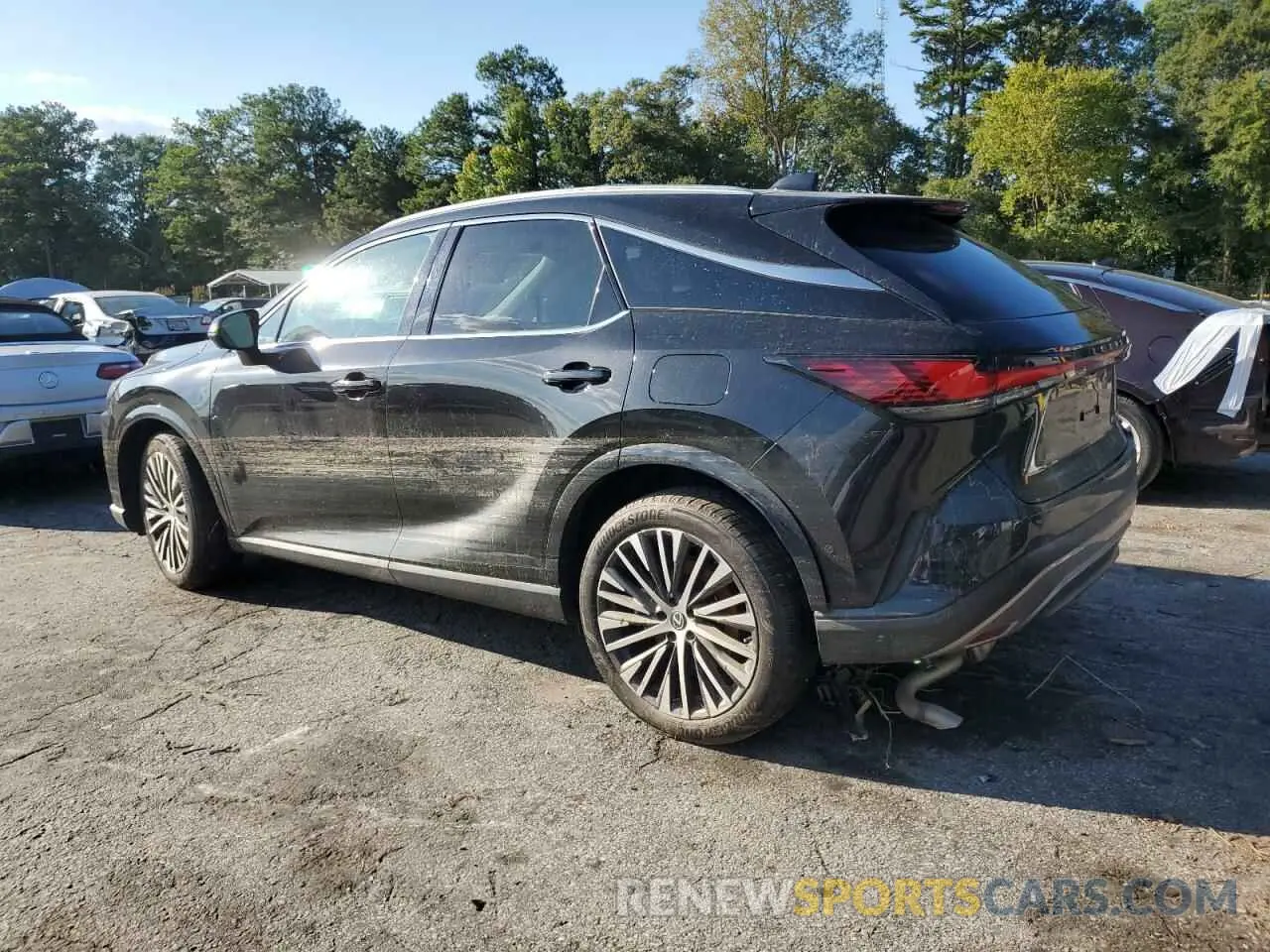 2 Фотография поврежденного автомобиля 2T2BAMBA4RC024352 LEXUS RX350 2024
