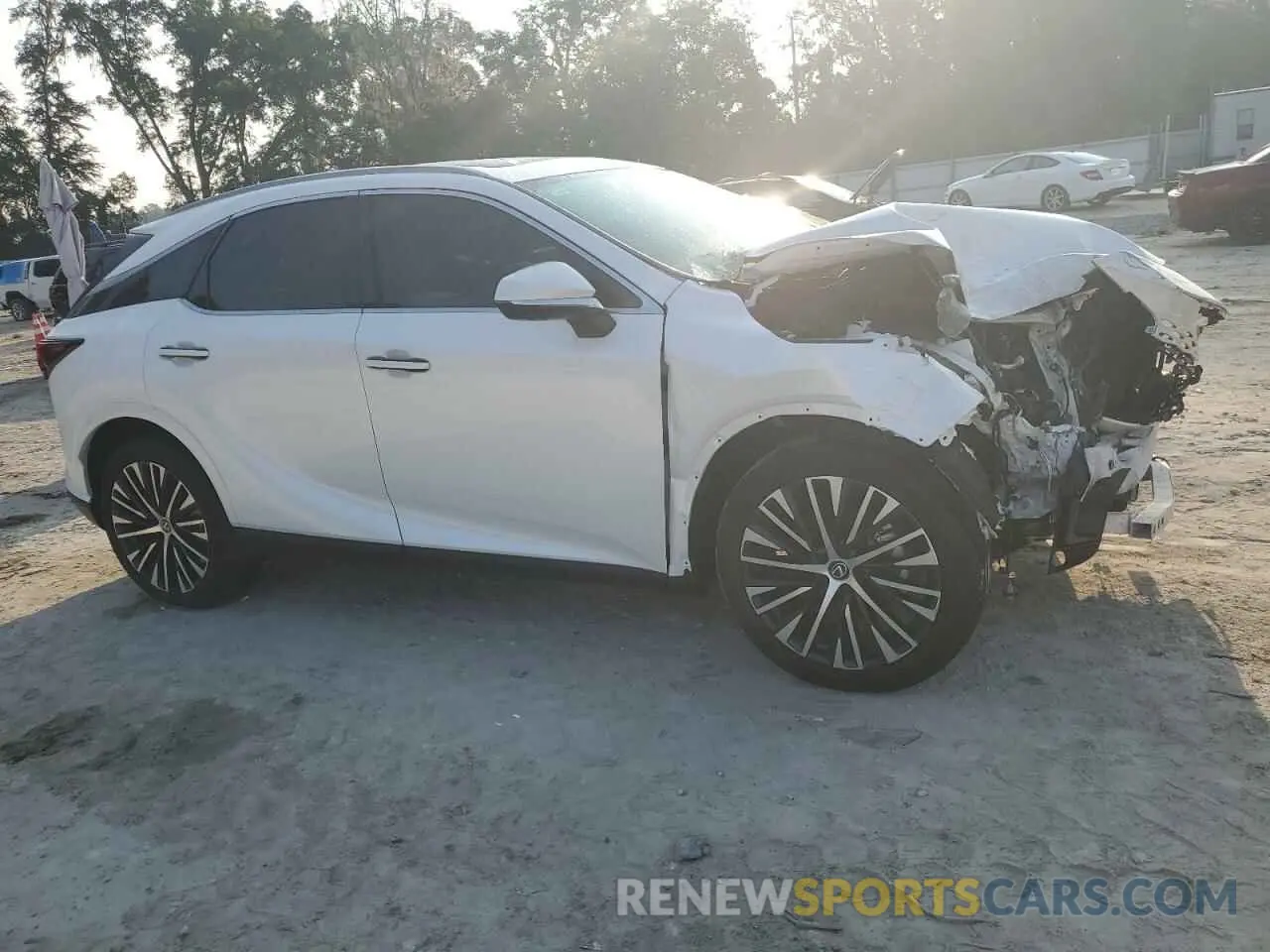 4 Photograph of a damaged car 2T2BAMBA4RC028353 LEXUS RX350 2024