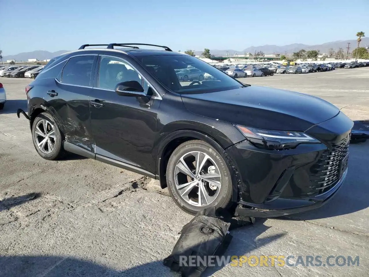 4 Photograph of a damaged car 2T2BAMBA7RC034048 LEXUS RX350 2024